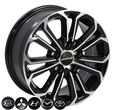 Диски ZW BK667 BP R16 W6.5 PCD5x114.3 ET45 DIA67.1